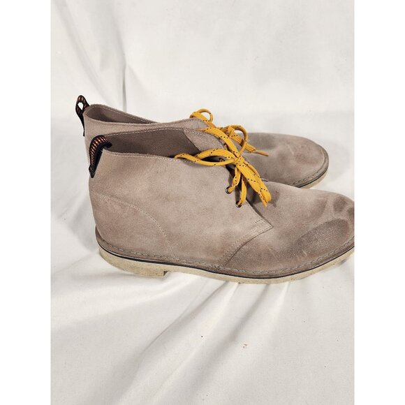 Clarks Desert Trek Mens Chukka Boot Suede Leather Comfort Luxe Neutral 10 main image 9